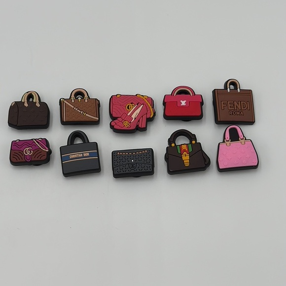 10 PCS Shoe Charms (Shoe Decoration Pins) - Picture 1 of 3